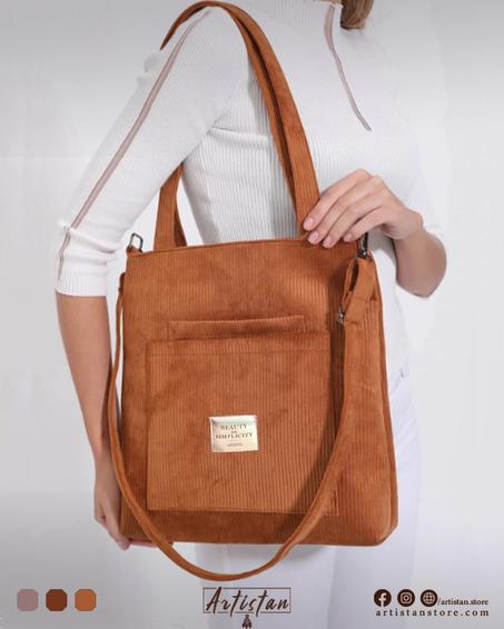 BEAUTY IN SIMPLICITY BAG - BROWN