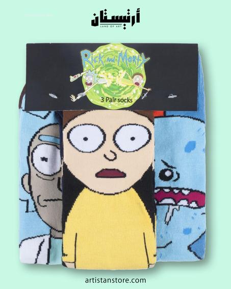 Pack Rick & Morty  - cartoon network socks