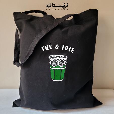 THE & JOIE TOTEBAG - BLACK