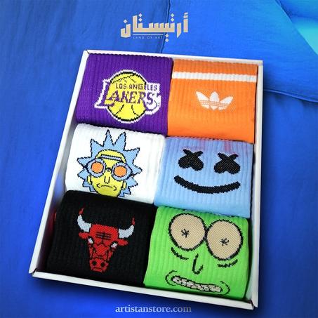Mix Colorful Pack II - cartoon network socks
