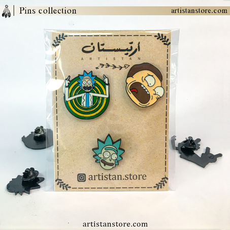 RICK AND MORTY PINS