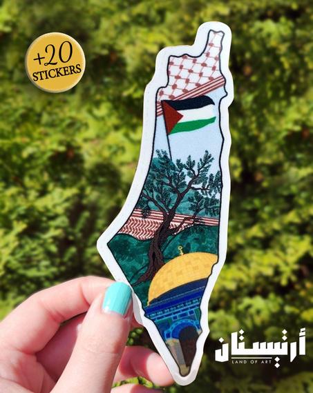 Palestine Stickers Pack