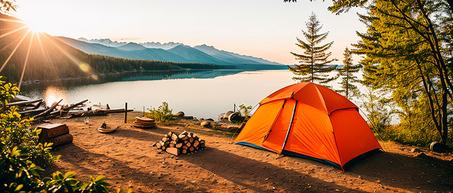 Camping et randonnée/التخييم والمشي لمسافات طويلة