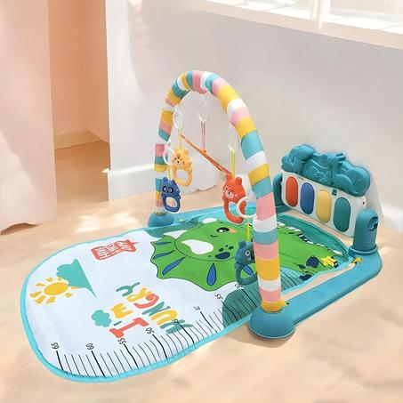 Tapis d’éveil avec piano et jouets pour bébé Dinosaure