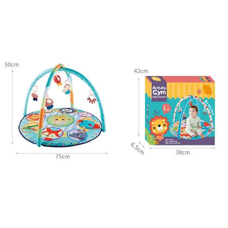 Tapis de Jeu pour Bébé avec Jouets Musicaux et Sensoriels
