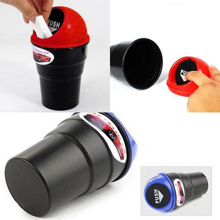 Mini Poubelle de Voiture Parfaite pour Placer des Ordures