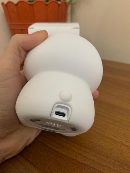 Veilleuse en Silicone Forme d’ours pour Chambre d’enfant Rechargeable