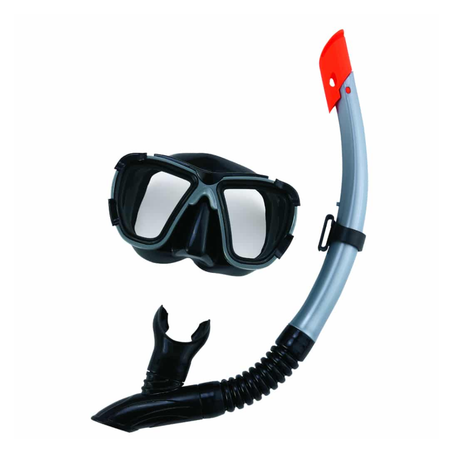 kit de Natation Masque et Tuba Professionnel Pour Adulte Bestway #24021