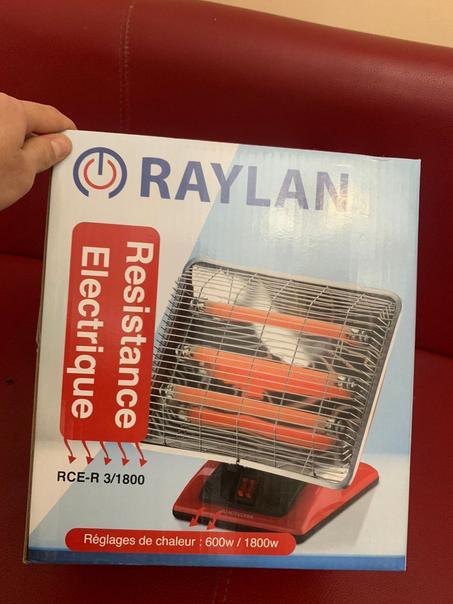 RAYLAN Résistance 3 Tubes Ressol 1800W