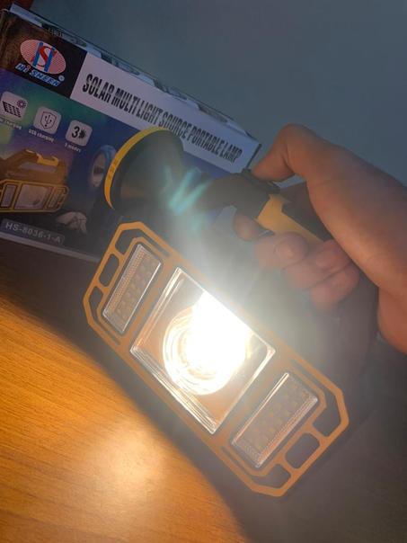 Lampe Solaire Portable Multifonctionnelle HS-8036-7