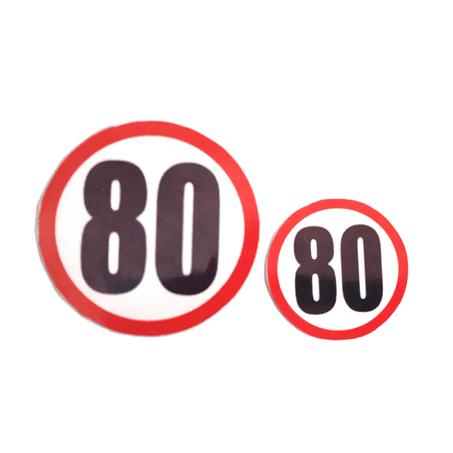 Plaque magnétique rond 80