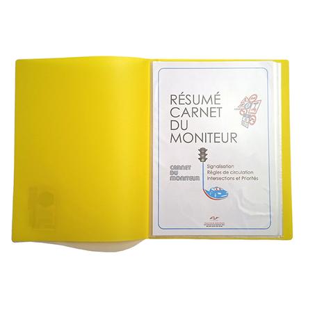 Résumé Carnet du moniteur