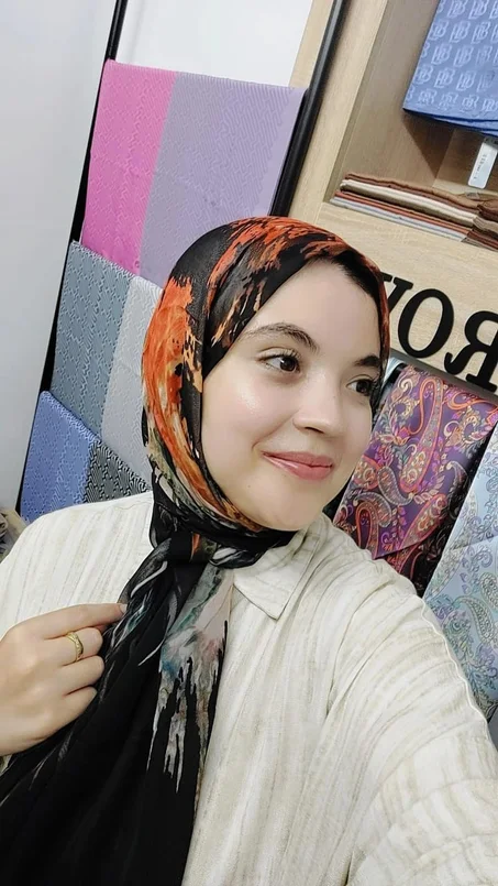 CHALE SURA  MOUSSLINE  YN08