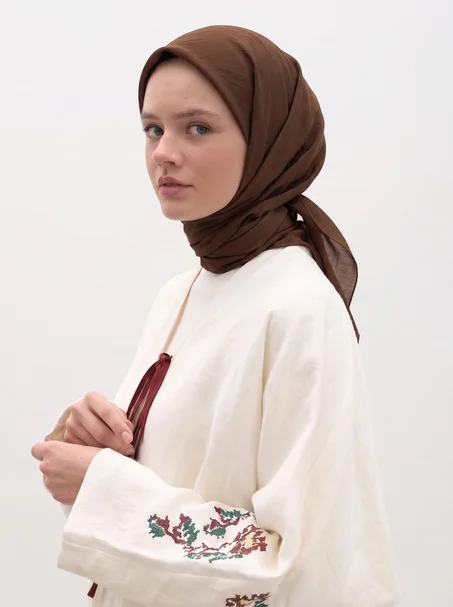 FOULARD BENETTON UNI /MARRON CHOCOLAT