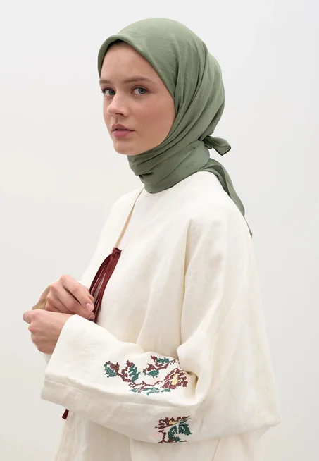 FOULARD BENETTON UNI /VERT AMANDE