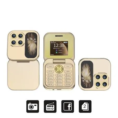 هاتف SERVO i17 mini القابل للطي، يدعم نظام GSM وشريحتي SIM