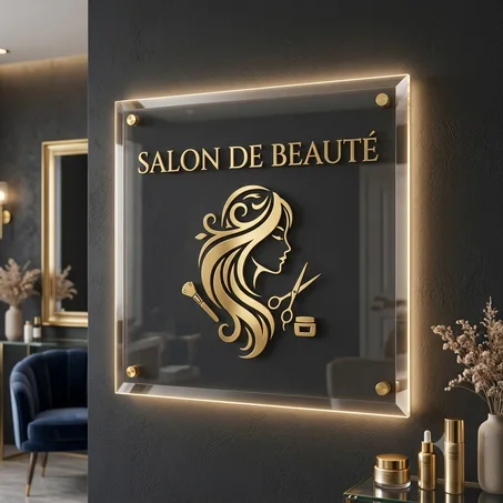 Enseigne Lumineuse Beauty Salon