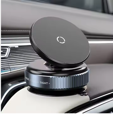 حامل جوال مغناطيسي 360 درجة بسحب الهواء ستاند ماغ سايف شفط يدوي