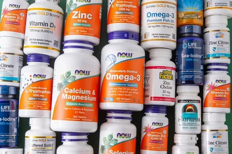 Les compléments alimentaires الفيتامينات والمكملات الغذائية
