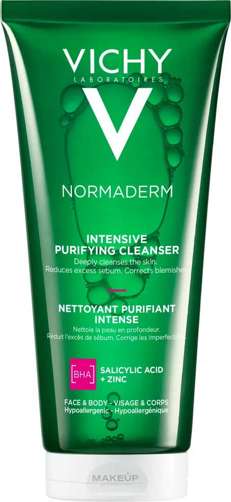 VICHY NORMADERM PHYTOSOLUTION - Gel Purifiant Intense,  Peaux à tendance acnéique, 200ml