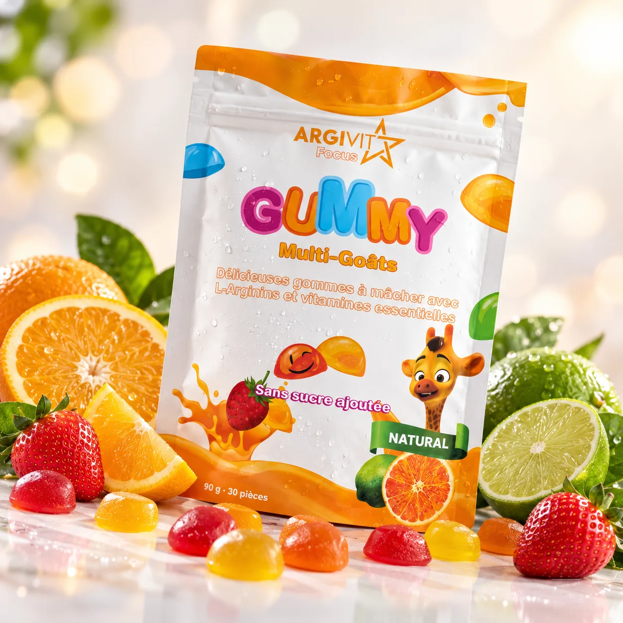 Argivit Focus Gummy Multi-Goûts