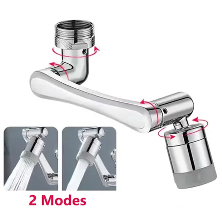 وصلة الحوض الدوارة Adaptateur de robinet rotatif 1080°