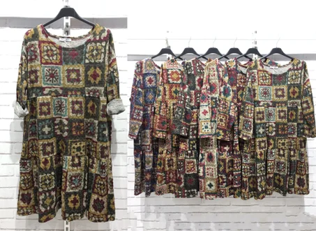 Vestido de Malha fina super giras