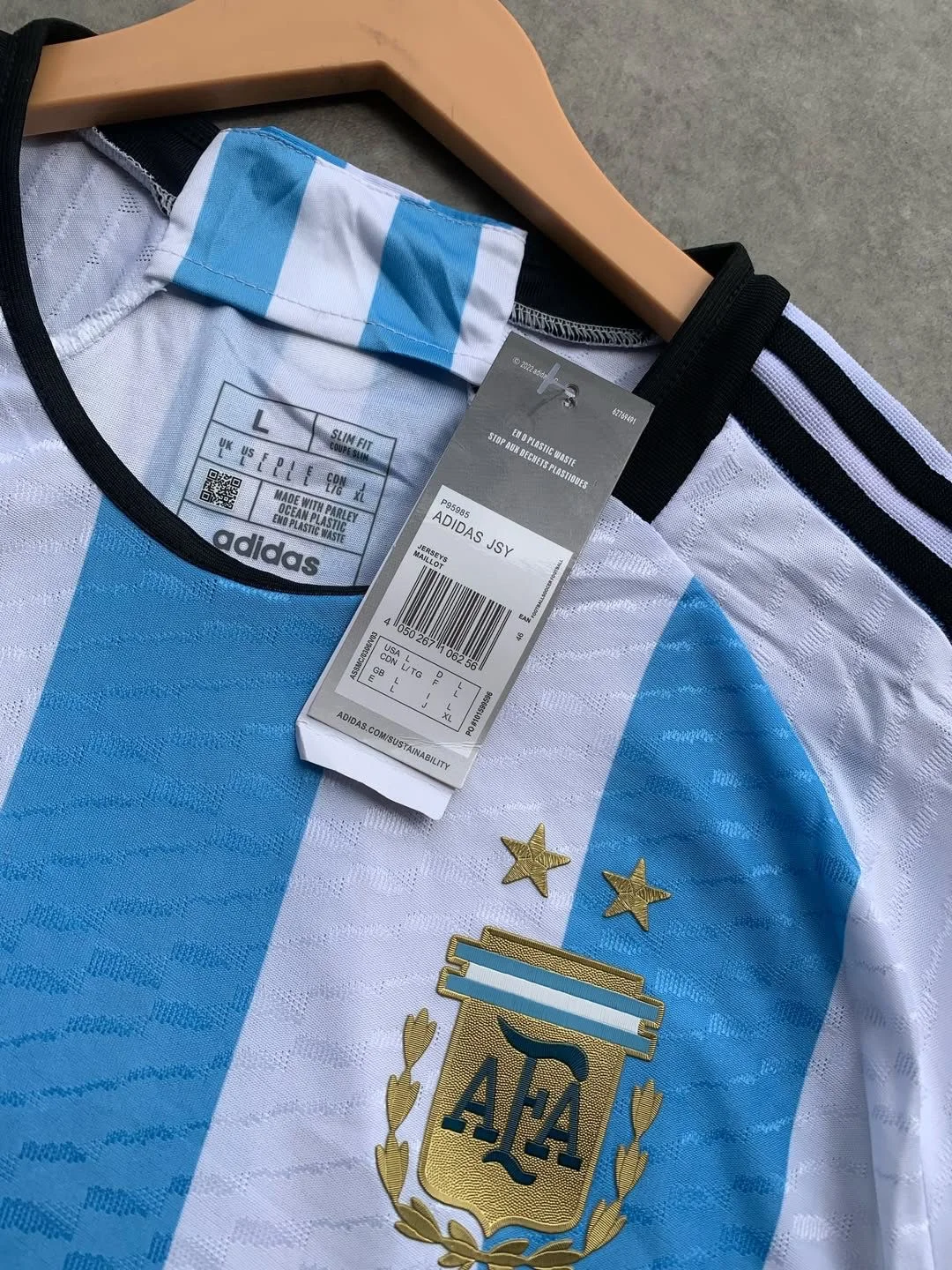 Adidas Argentina Home Authentic Jersey