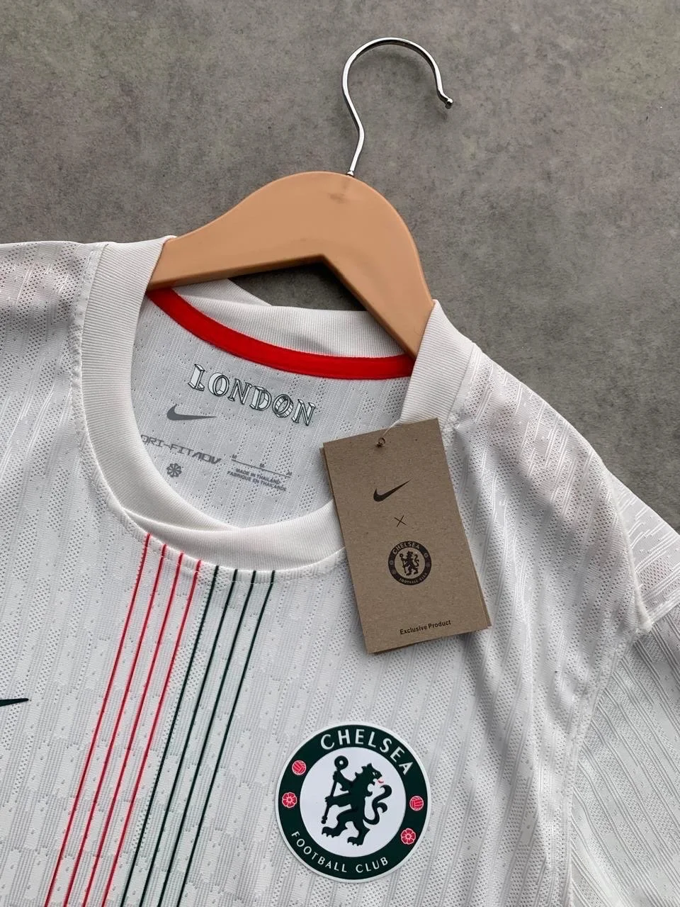 Chelsea FC 2023/24 Away Jersey (White/Multicolor)