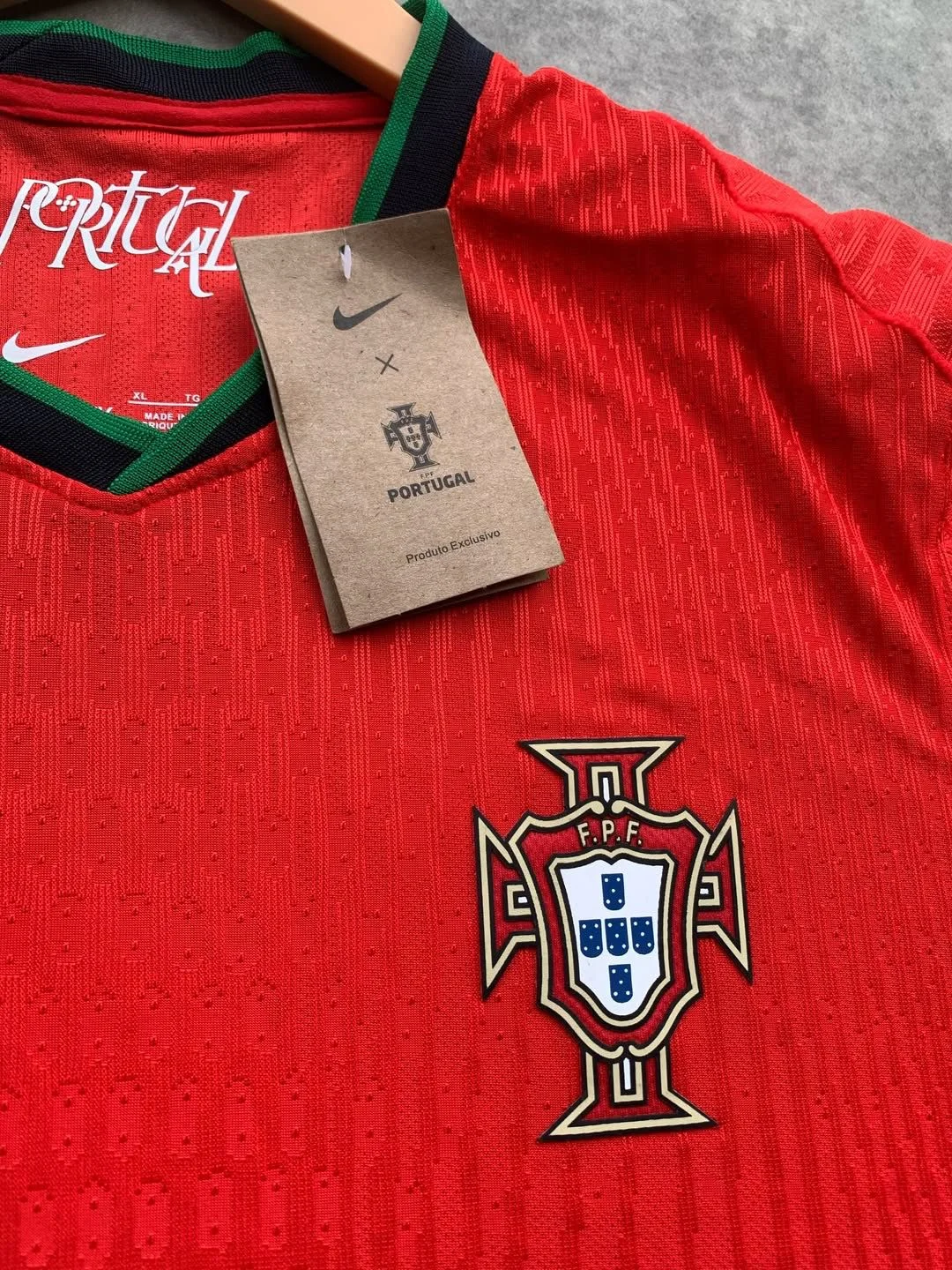 Nike Portugal 2024 Home Vapr Match Jersey