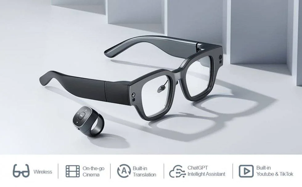 LUNETTE INTELLIGENTES AVEC CAMERA INTÉGRÉE
