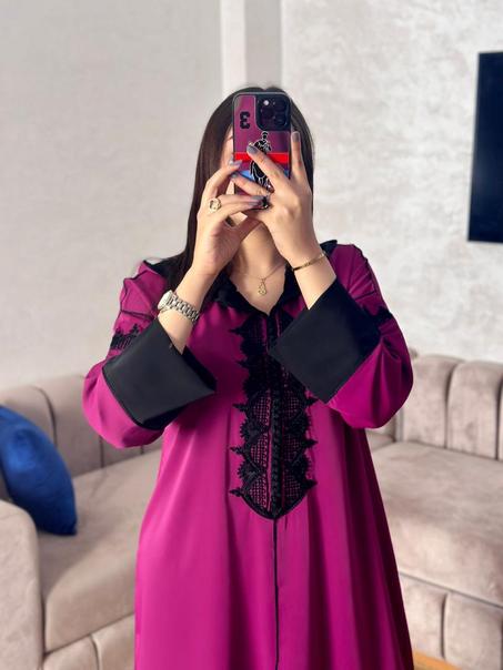 جلابة مطروزة