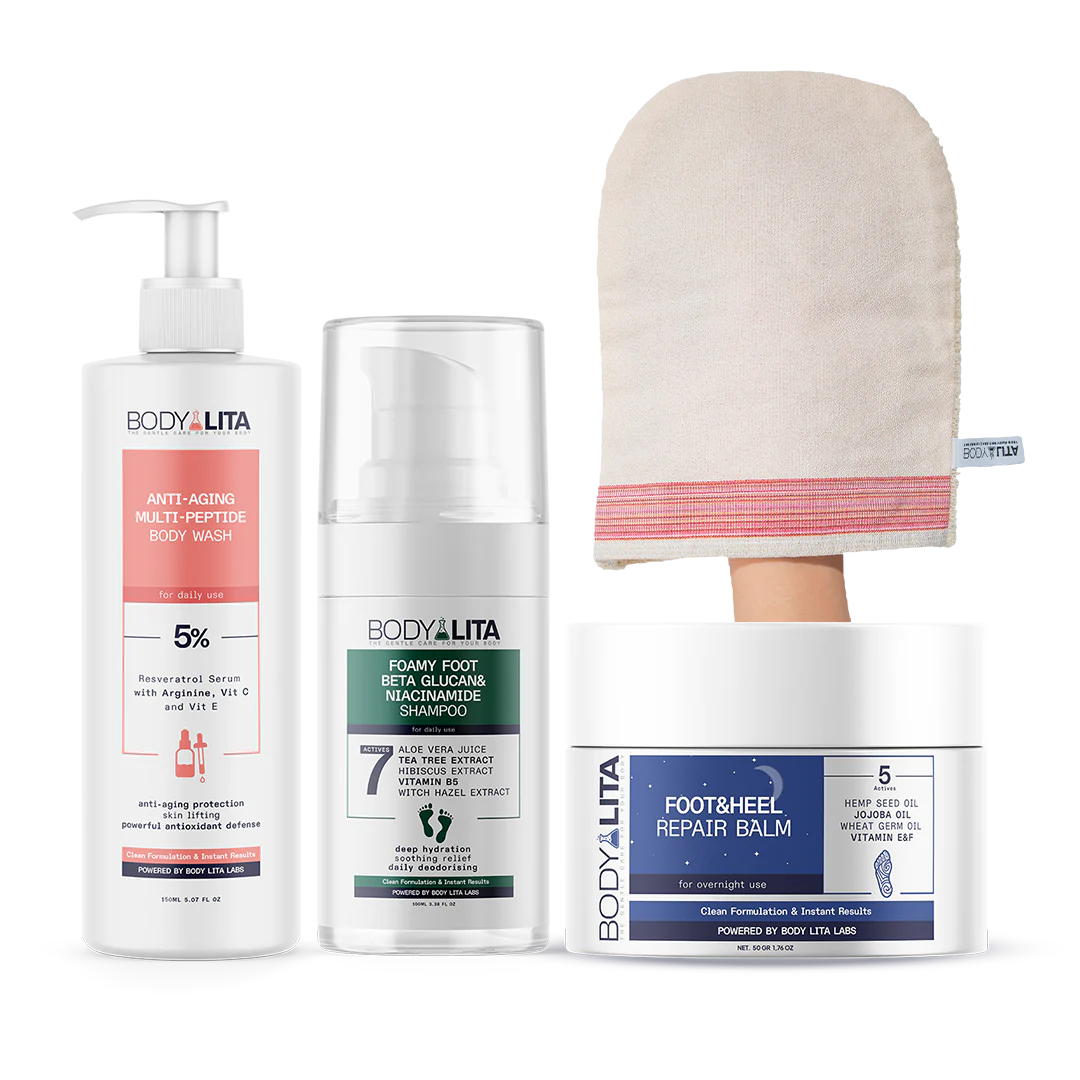 Routine de soins du corps et des pieds BodyLita