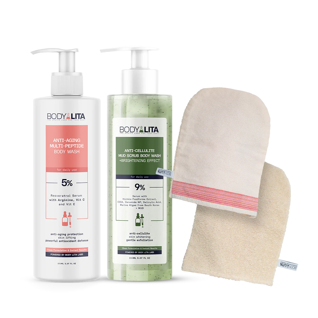 BodyLita Routine de douche rajeunissante complète