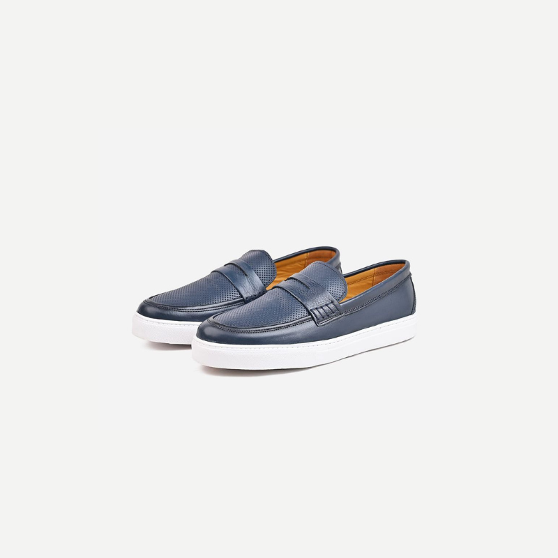 Mocassins Bleu marine