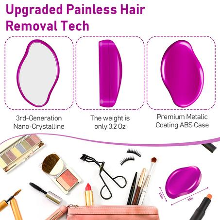 أداة إزالة الشعر الكريستالية