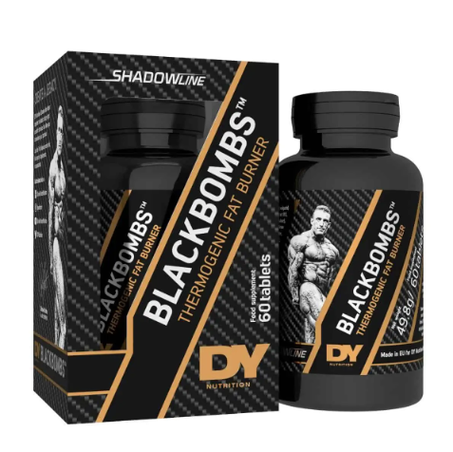 DORIAN YATES Black Bombs Thermogenic Fat Burner - 60 Tablets