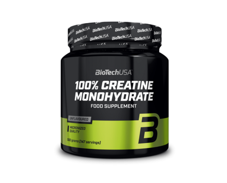 100% Creatine Monohydrate micronisee 500g Biotech USA