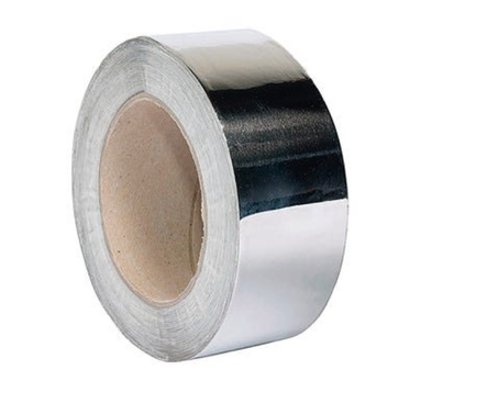 CINTA ALUMINIO 40 MICRAS 63MM 45 METROS