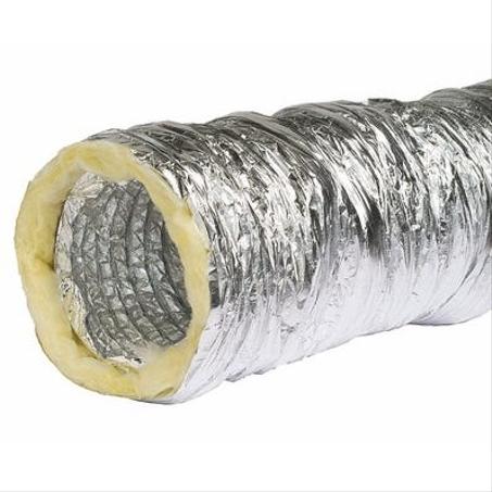TUBO ALUMINIO FLEXIBLE AISLADO 102MM 10M