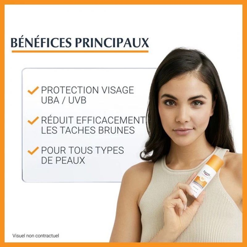 EUCERIN SUN PROTECTION PIGMENT CONTROL Fluid Protection Spf 50+|50 Ml