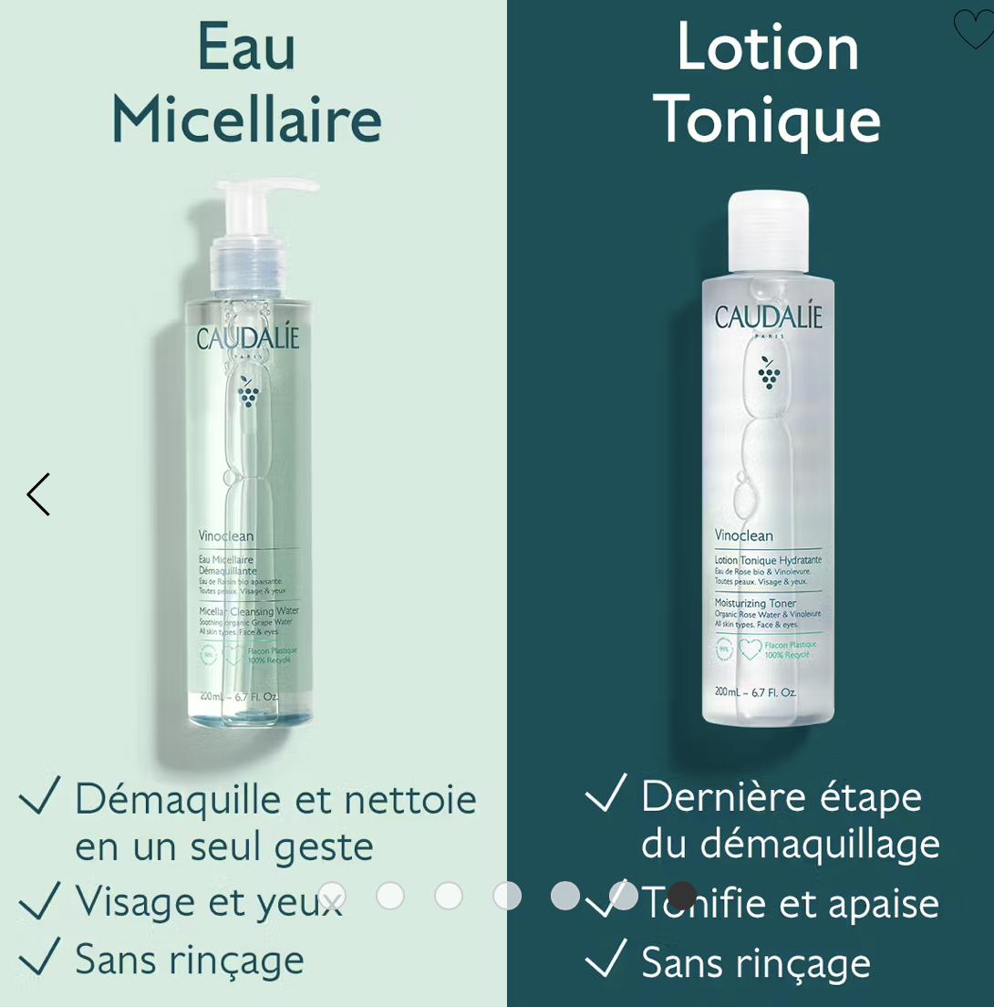 Vinoclean Huile de Soin Démaquillante à l'Huile d'Amande Douce + Ricin - 150ml