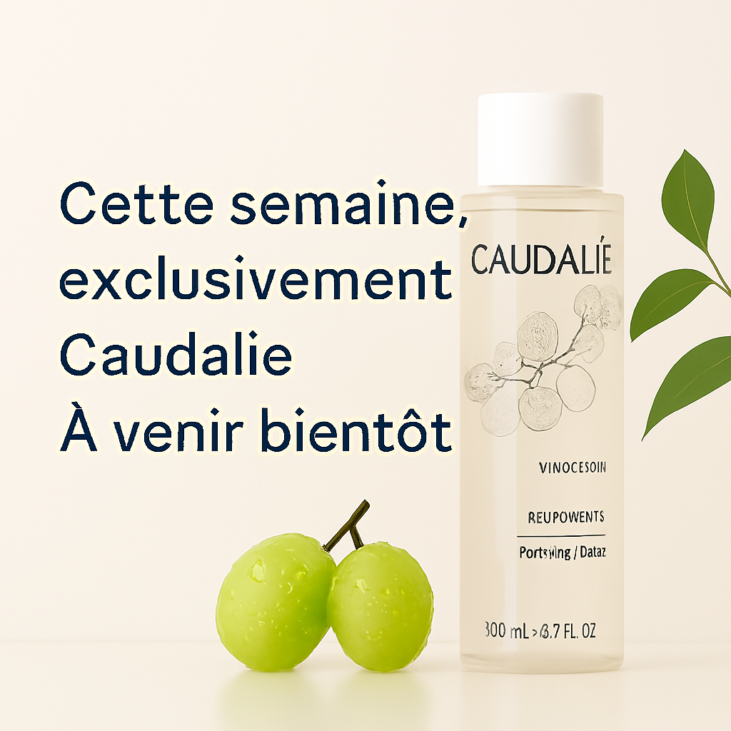 Cette semaine, exclusivement Caudalie chez ParaDawacom