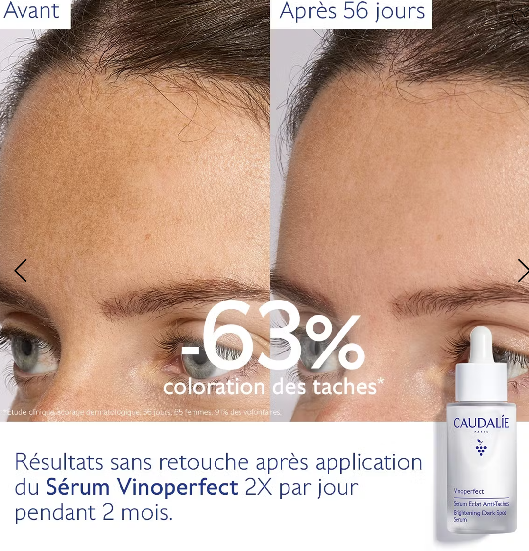 Vinoperfect Sérum Éclat Anti-Taches à la Viniférine, alternative à la Vitamine C