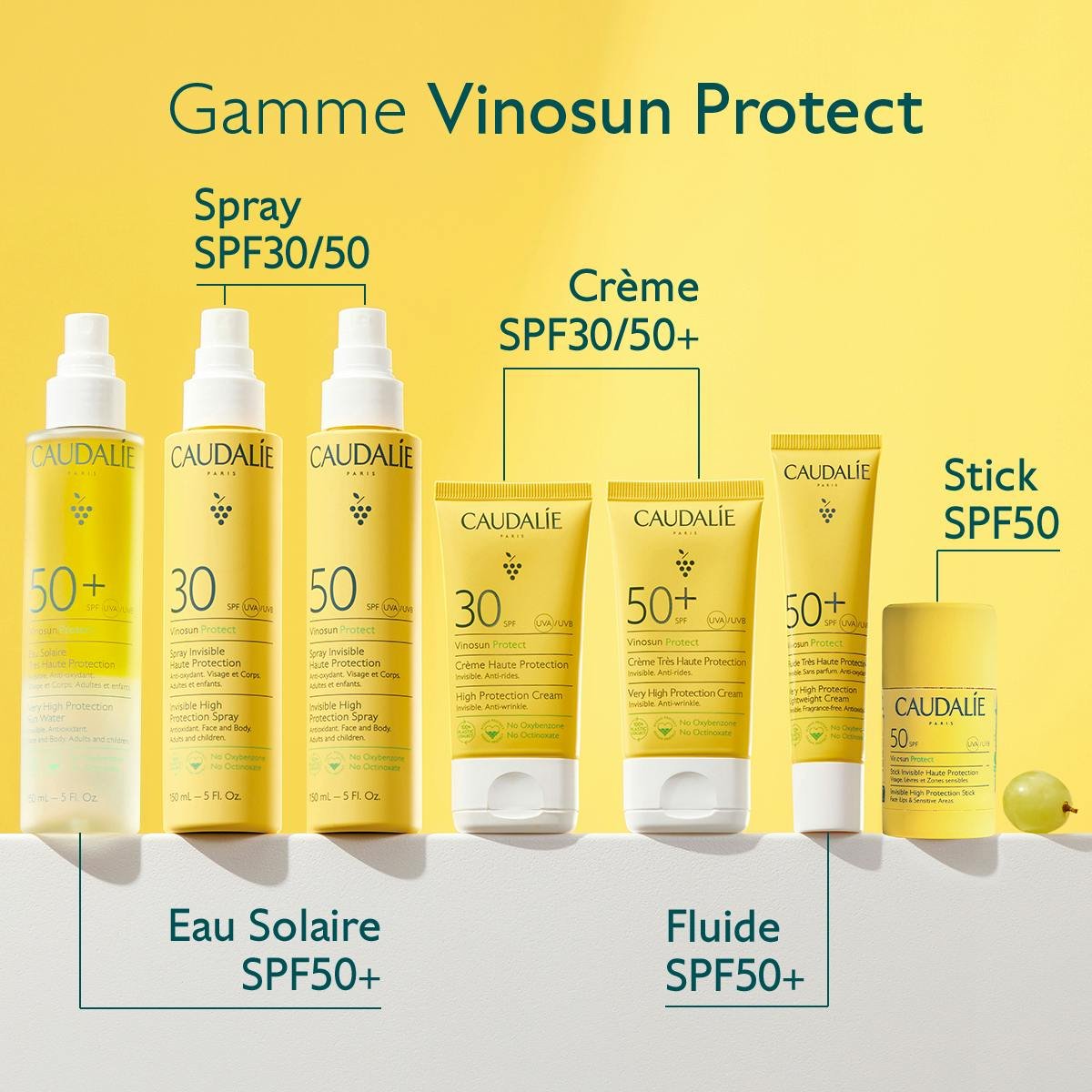 Vinosun Protect Fluide Très Haute Protection SPF50+