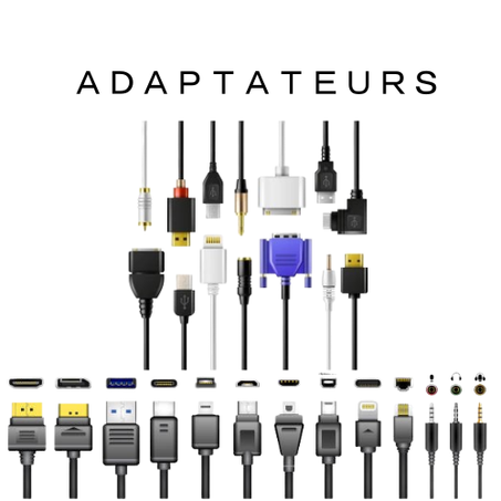 ＡＤＡＰＴＡＴＥＵＲＳ / توصيلات و محوّلات الأجهزة