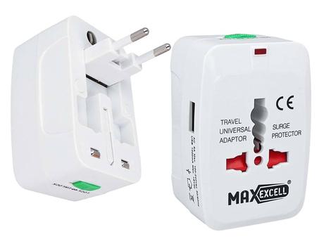 محول كهربائي عالمي  – توصيل آمن في أي مكان!