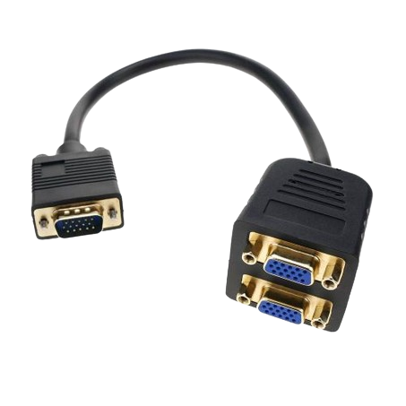 محوّل VGA متعدد المنافذ – تبديل سريع بين الشاشات أو الأجهزة!