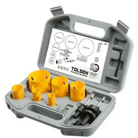 Jeux de Scie A Cloche Metal 9pcs Tolsen