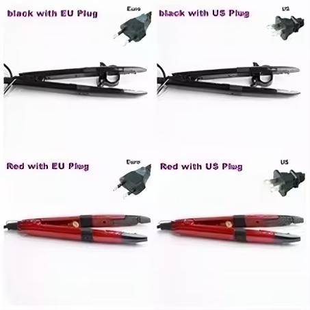 وصلات شعر احترافية قابلة للتعديل بدرجة حرارة مسبقة، مكواة شعر، وصلات شعر مسبقة الربط ...